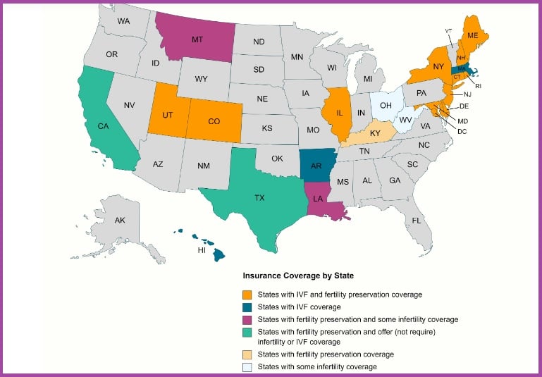 Seguros que cubren Fertilización in Vitro en Estados Unidos (Florida)